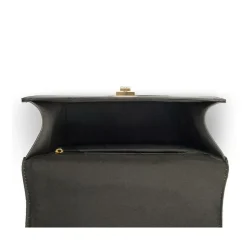 Sac à Main NOIR Femme Motif Fausse Fourrure