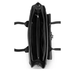 Sac à Main NOIR Femme Motif Chaîne