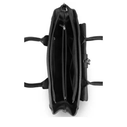 Sac à Main NOIR Femme Motif Chaîne