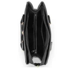 Sac à Main NOIR Femme Motif Clouté