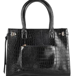 Sac à Main NOIR Femme Motif Uni