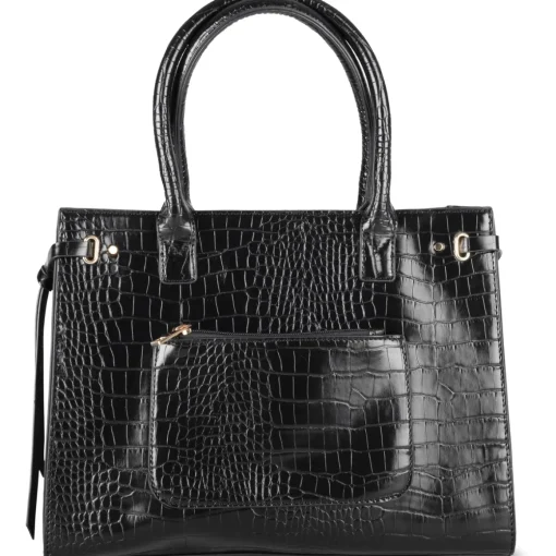 Sac à Main NOIR Femme Motif Uni