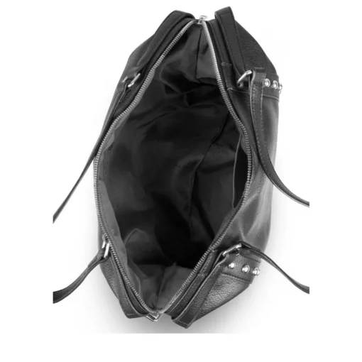 Sac à Main NOIR Femme Motif Clouté