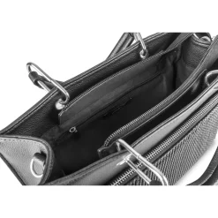 Sac à Main NOIR Femme Motif Uni