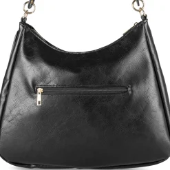 Sac à Main NOIR Femme Motif Uni