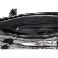 Sac à Main NOIR Femme Motif Uni