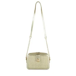 Sac à Main OR Femme Motif Tressé