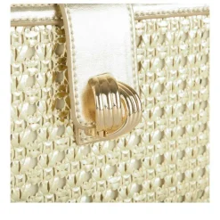 Sac à Main OR Femme Motif Tressé