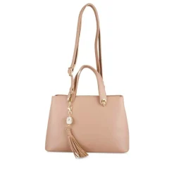 Sac à Main ROSE Femme Motif Perle