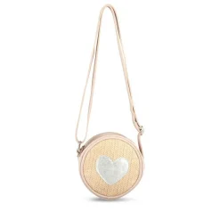 Sac à Main ROSE Fille Motif Coeurs