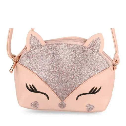 Sac à Main ROSE Fille Motif Paillettes