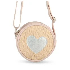 Sac à Main ROSE Fille Motif Coeurs