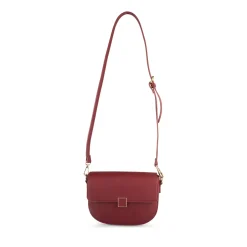 Sac à Main ROUGE Femme Motif Uni