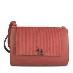 Sac à Main ROUGE Femme Motif Uni