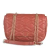 Sac à Main ROUGE Femme Motif Uni