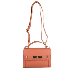 Sac à Main ROUGE Femme Motif Uni