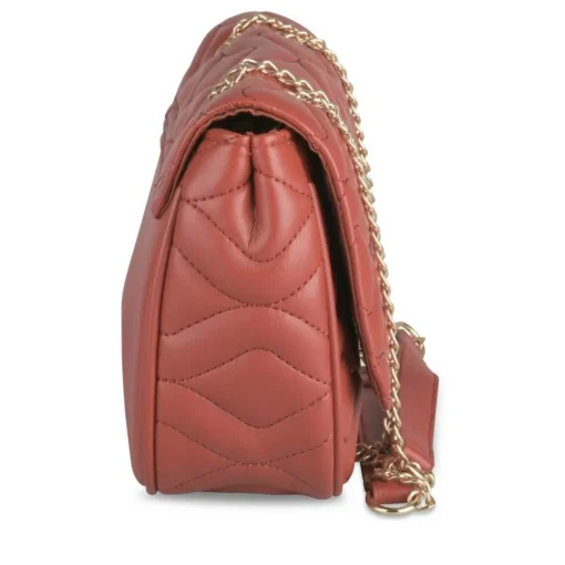Sac à Main ROUGE Femme Motif Uni
