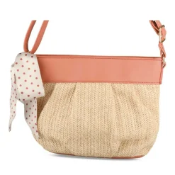 Sac à Main ROUGE Femme Motif A Pois