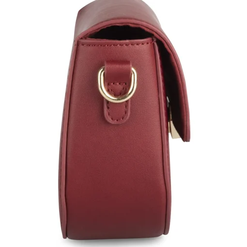 Sac à Main ROUGE Femme Motif Uni