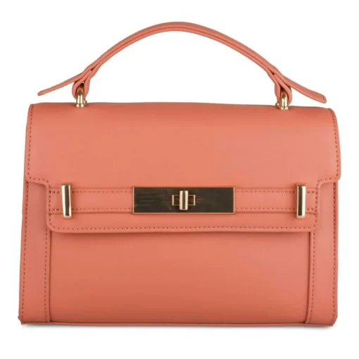 Sac à Main ROUGE Femme Motif Uni