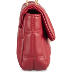 Sac à Main ROUGE Femme Motif Uni