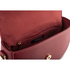 Sac à Main ROUGE Femme Motif Uni