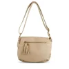 Sac à Main TAUPE Femme Motif Uni