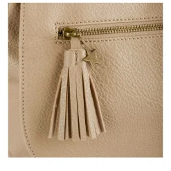 Sac à Main TAUPE Femme Motif Uni