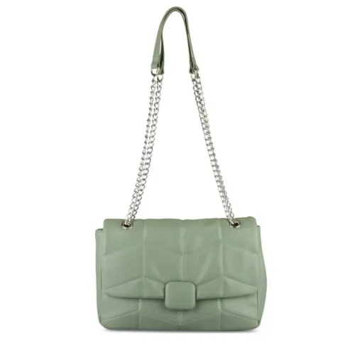 Sac à Main VERT Femme Motif Uni