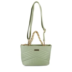 Sac à Main VERT Femme Motif Uni