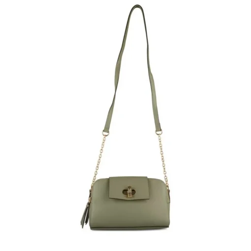 Sac à Main VERT Femme Motif Uni