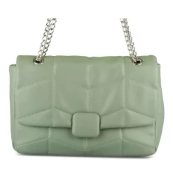 Sac à Main VERT Femme Motif Uni