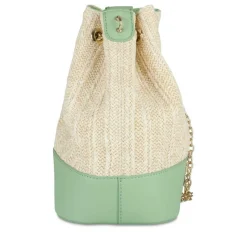 Sac à Main VERT Femme Motif Uni