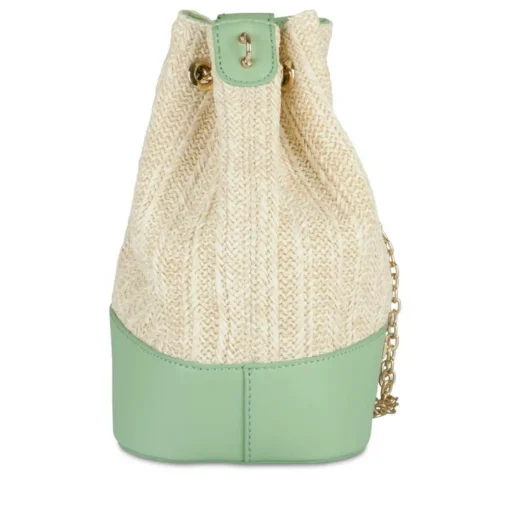 Sac à Main VERT Femme Motif Uni