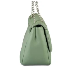 Sac à Main VERT Femme Motif Uni
