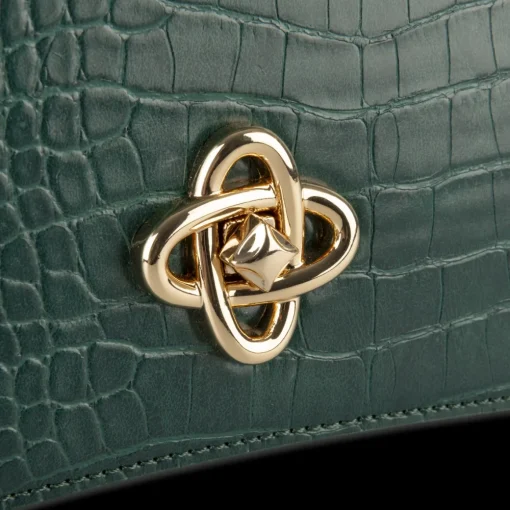 Sac à Main VERT Femme Motif Uni