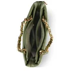 Sac à Main VERT Femme Motif Uni