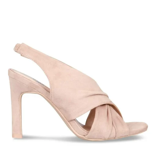 Sandales Aiguille BEIGE Femme Elastique