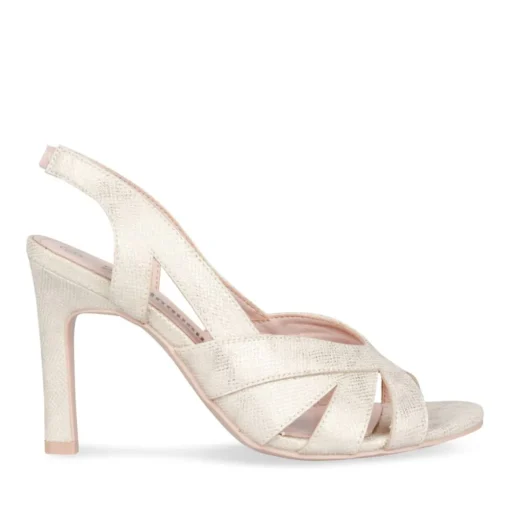 Sandales Aiguille OR Femme Boucle