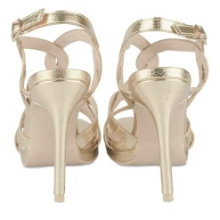 Sandales Aiguille OR Femme Motif Uni A Enfiler