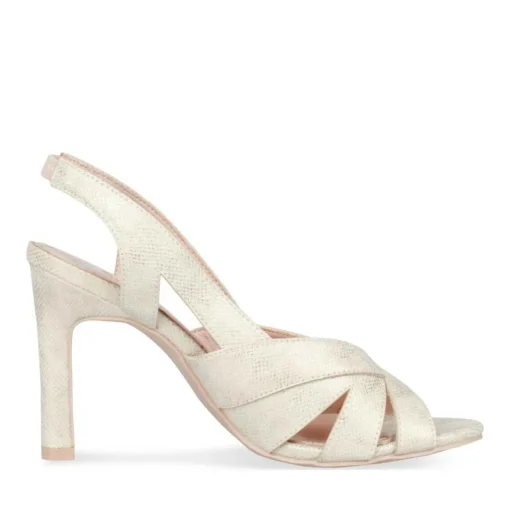 Sandales Aiguille OR Femme Boucle