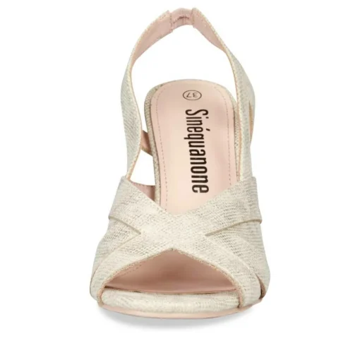 Sandales Aiguille OR Femme Boucle