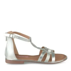 Sandales ARGENT Fille Motif Iridescent Fermeture éclair