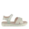 Sandales ARGENT Fille Motif Iridescent Scratch