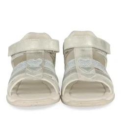 Sandales ARGENT Fille Motif Multicolore Scratch