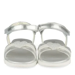 Sandales ARGENT Fille Motif Iridescent Scratch
