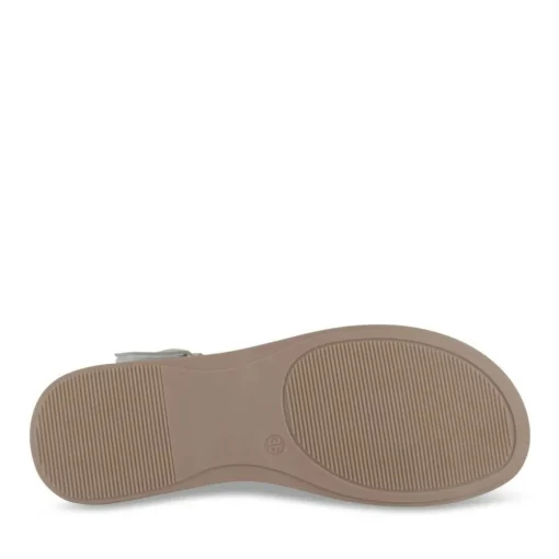 Sandales ARGENT Fille Motif Uni Scratch
