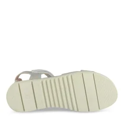 Sandales ARGENT Fille Motif Iridescent Scratch