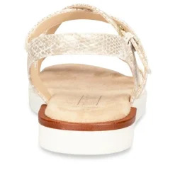 Sandales BEIGE Femme Boucle