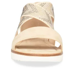 Sandales BEIGE Femme Elastique